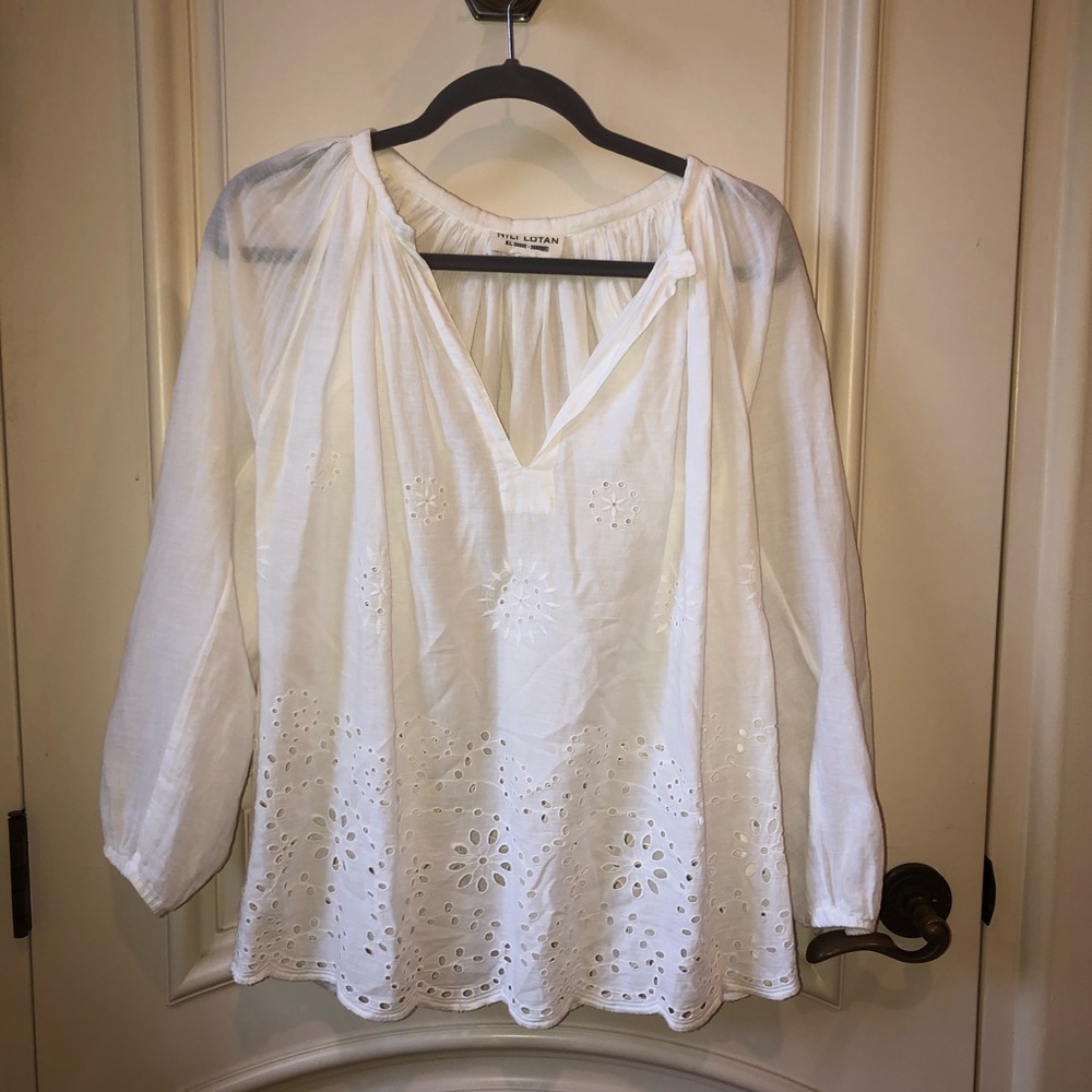 White nili lotan blouse